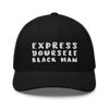 Express Yourself Black Man trucker cap