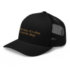 Black man, it's okay to not be okay trucker cap